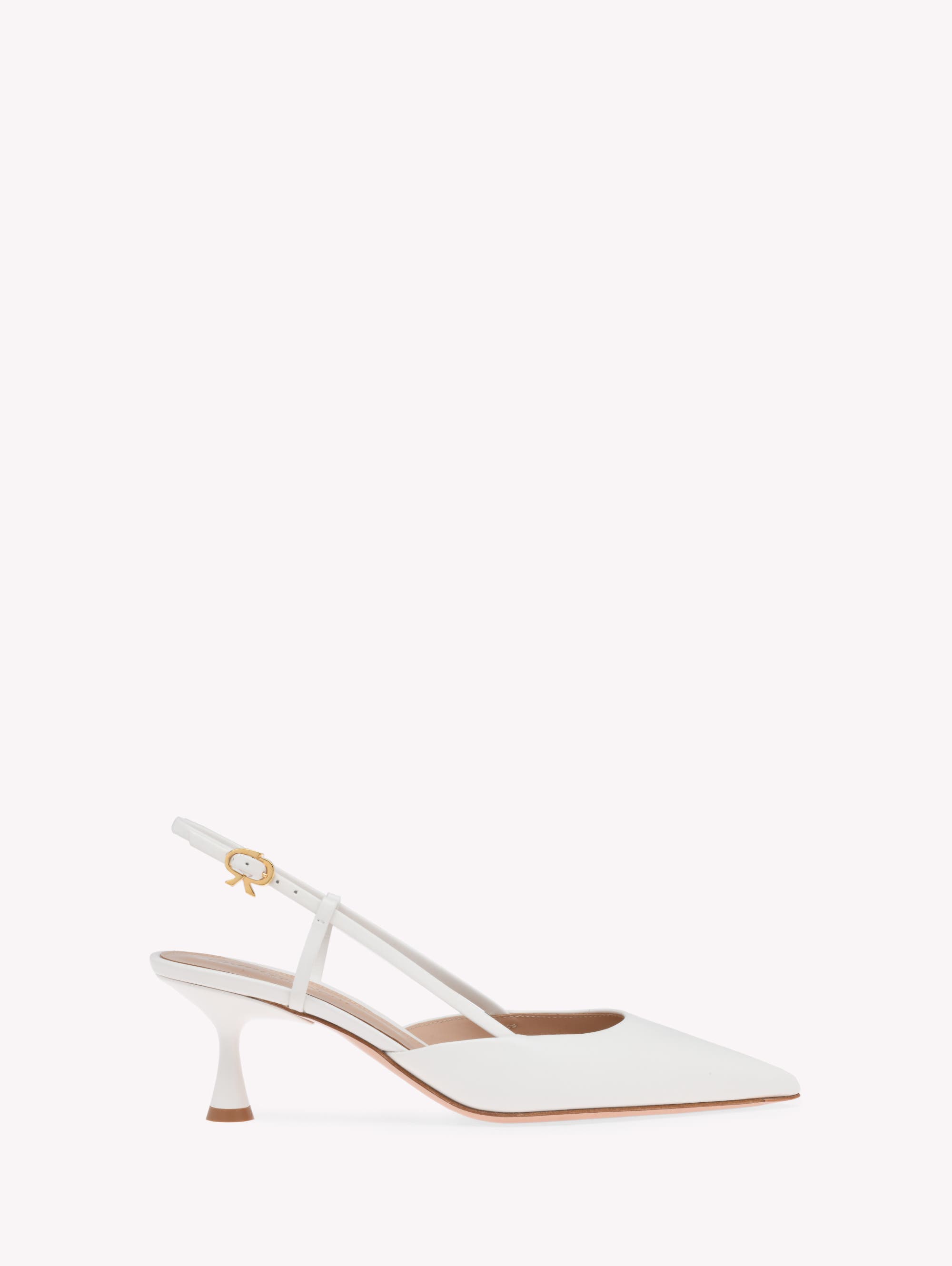 Gianvito Rossi Ascent 55 Pump, Main, color, White Leather
