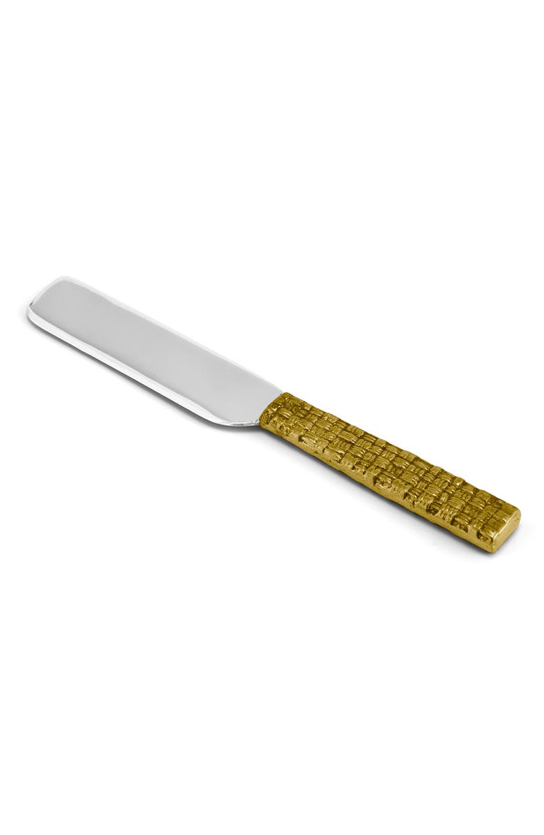 Michael Aram Palm Cheese Board & Knife, Alternate, color, White