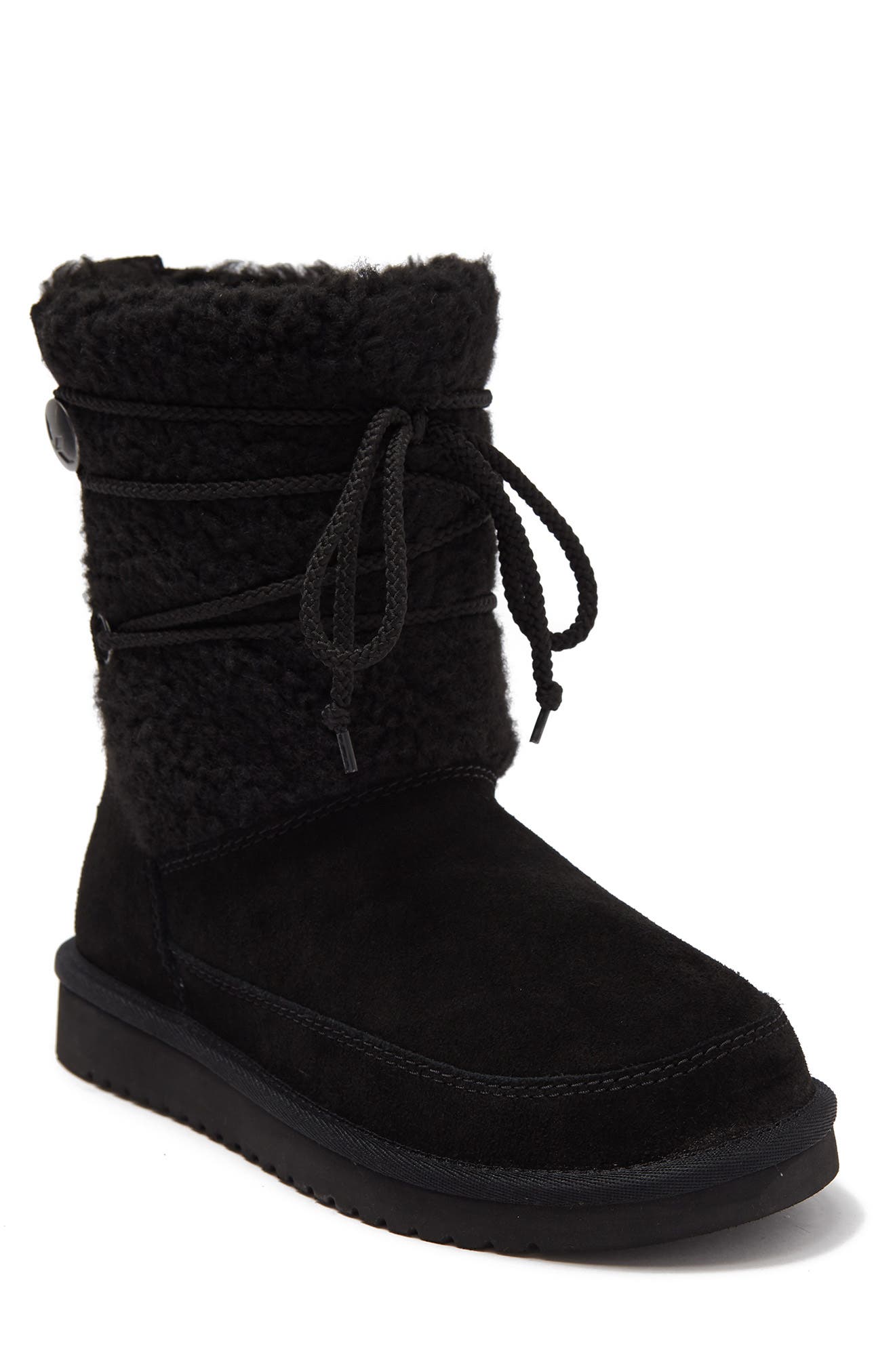 Koolaburra by UGG<sup>®</sup> Koolaburra by Ugg Michon Faux Shearling Trimmed Short Boot, Main, color, 