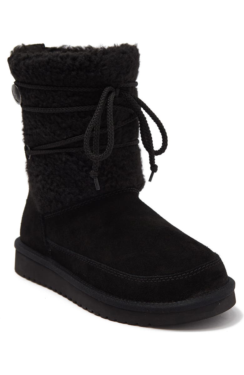 Koolaburra by UGG<sup>®</sup> Koolaburra by Ugg Michon Faux Shearling Trimmed Short Boot, Main, color,
