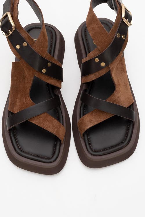 Forever & Always Shoes Minnea Suede Leather Sandal
