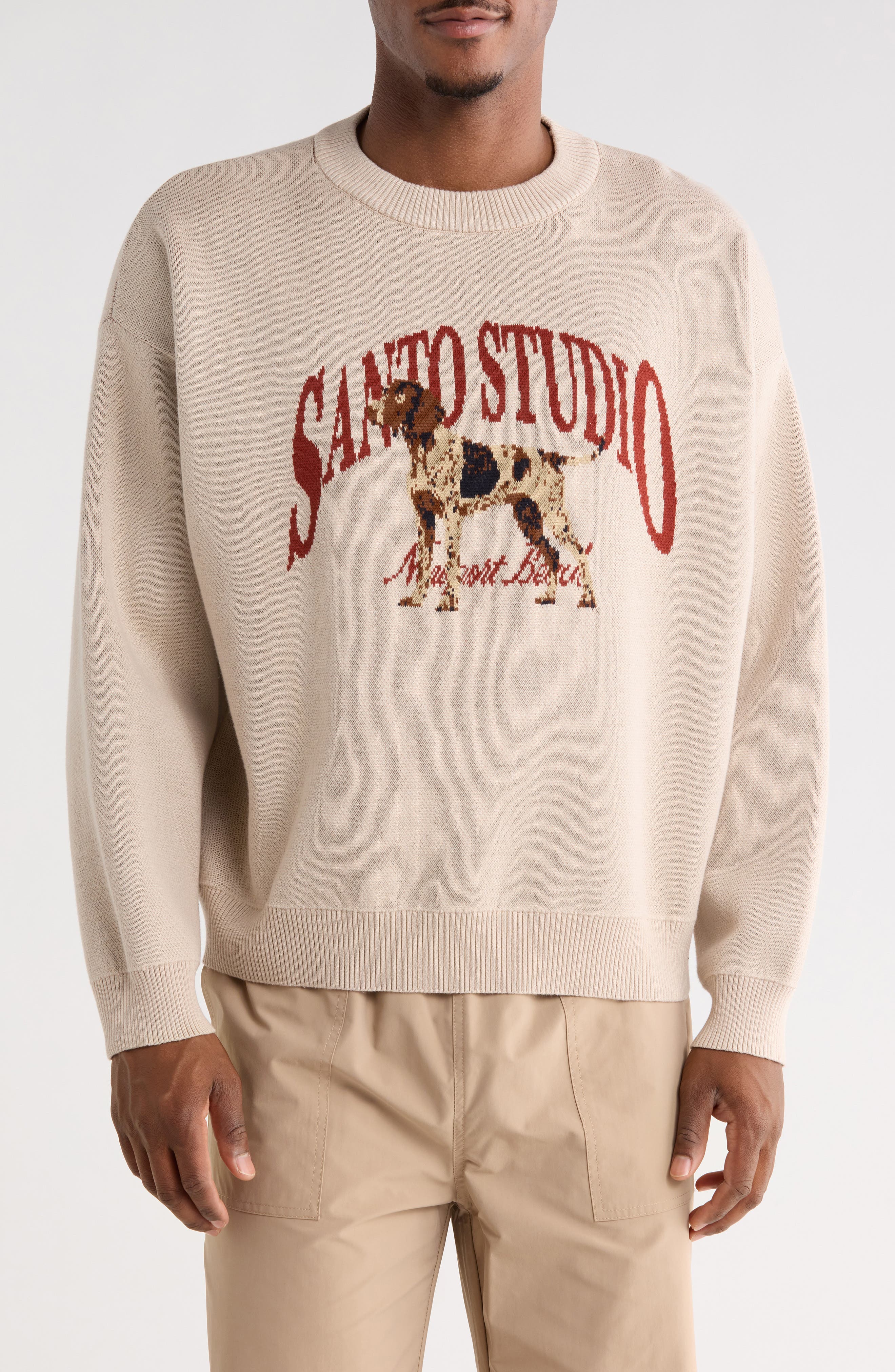 SANTO STUDIO Pointer Knit Sweater