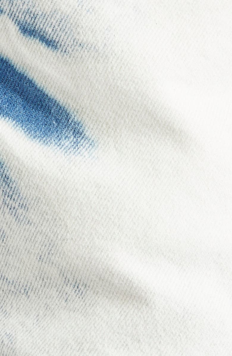 Proenza Schouler Ellsworth Belted Crop Jeans, Alternate, color, Bleach Out