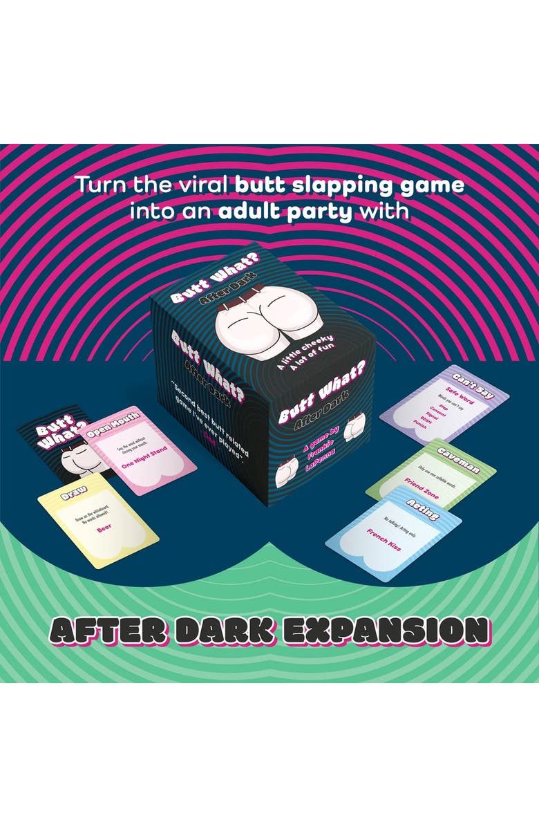 Butt What? After Dark Expansion Frankie Lapenna'S Party Game, Ages 18+, Alternate, color, Multicolored