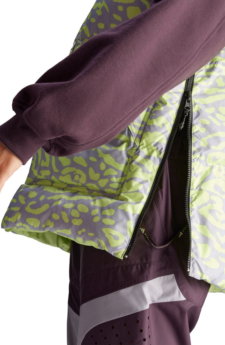 adidas by Stella McCartney Reversible Puffer Vest, Alternate, color,