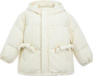 Mimi Tutu Bow Quilted Puffer Jacket