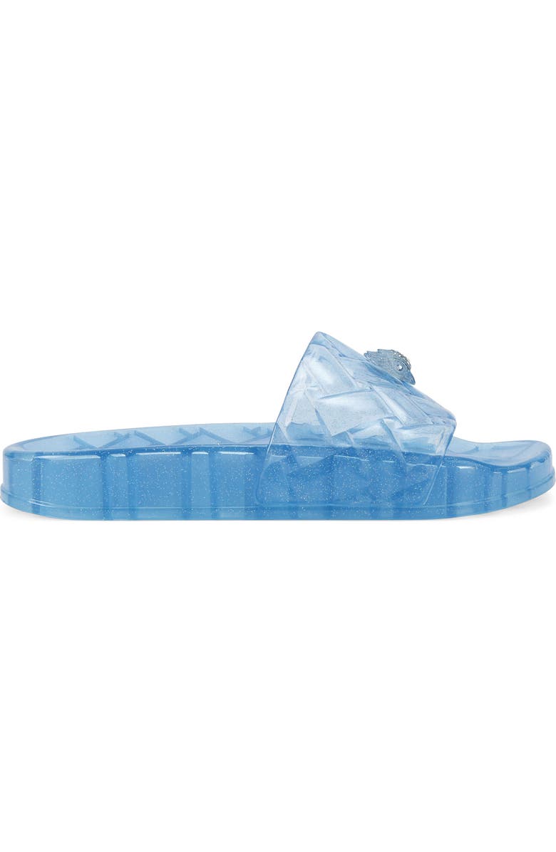 Kurt Geiger London Meena Jelly Slide Sandal, Main, color, Blue