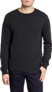 FRAME Duo Fold Long Sleeve Cotton T-Shirt