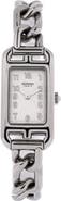 Pre-Owned Hermes Nantucket Quartz Watch Stainless Steel 17
