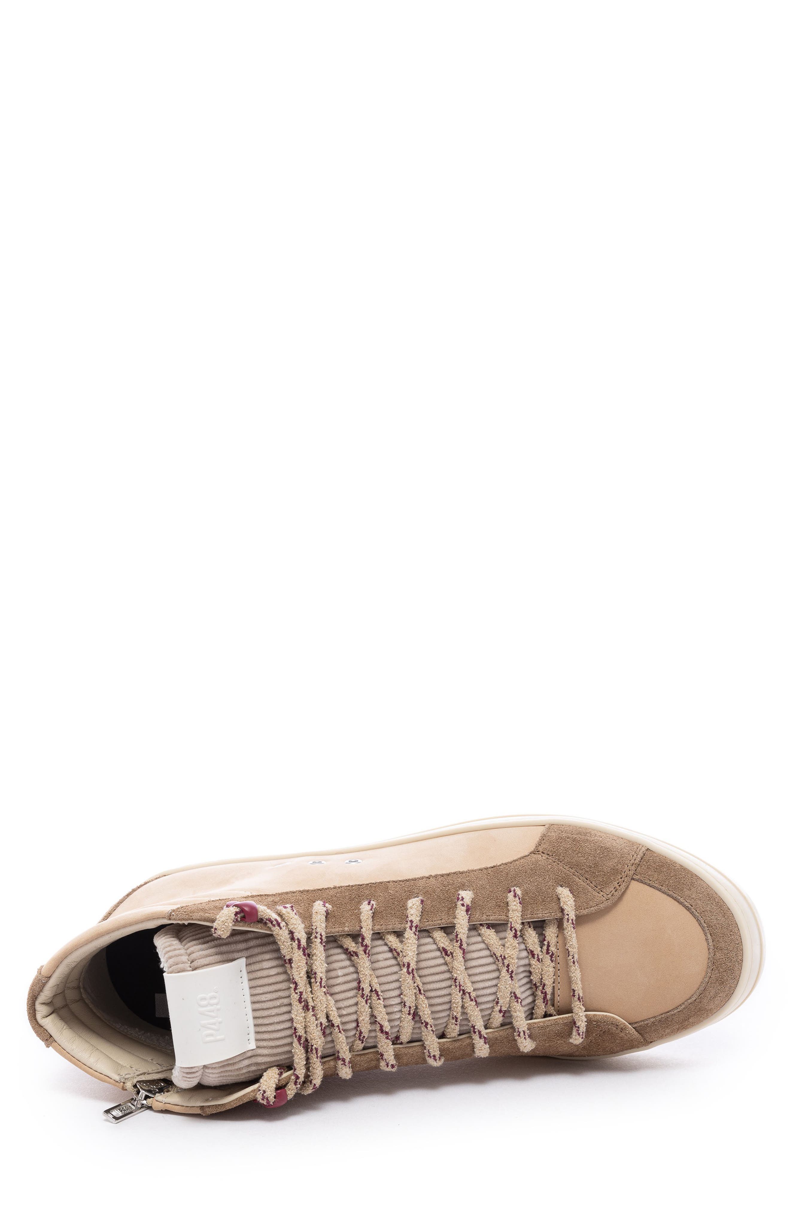 P448 Skater High Top Sneaker, Alternate, color, Havana/ Beige