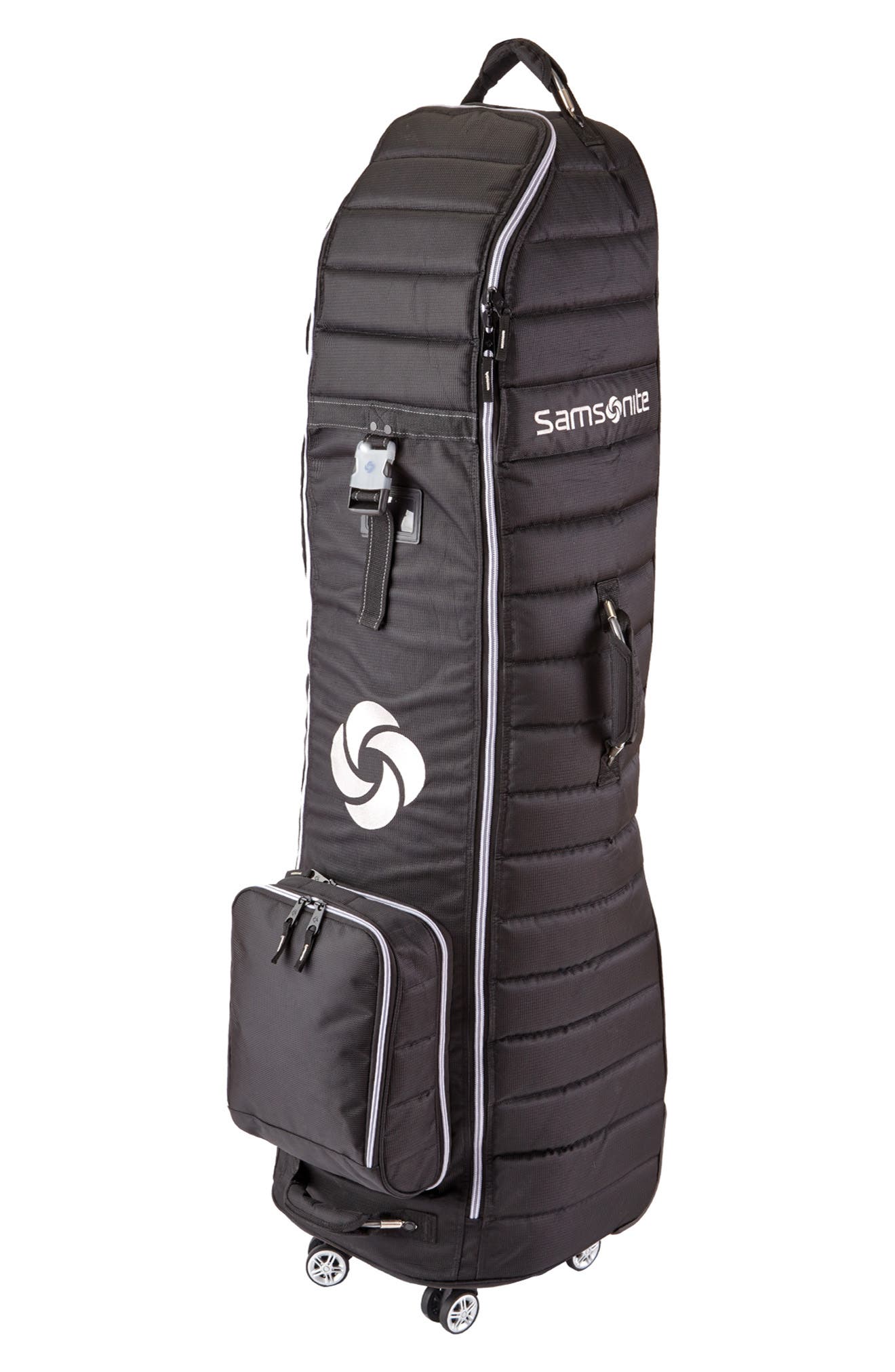 Samsonite Quilted Spinner Deluxe Travel Golf Bag, Main, color, 