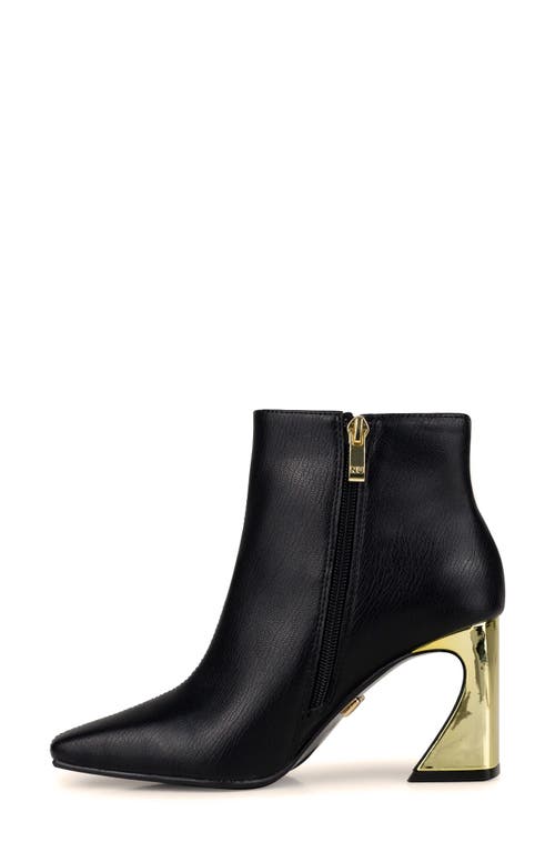 Ninety Union Square Toe Boot In Black