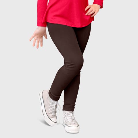 Girls 100% Cotton Leggings (Toddler, Little Kid & Big Kid)