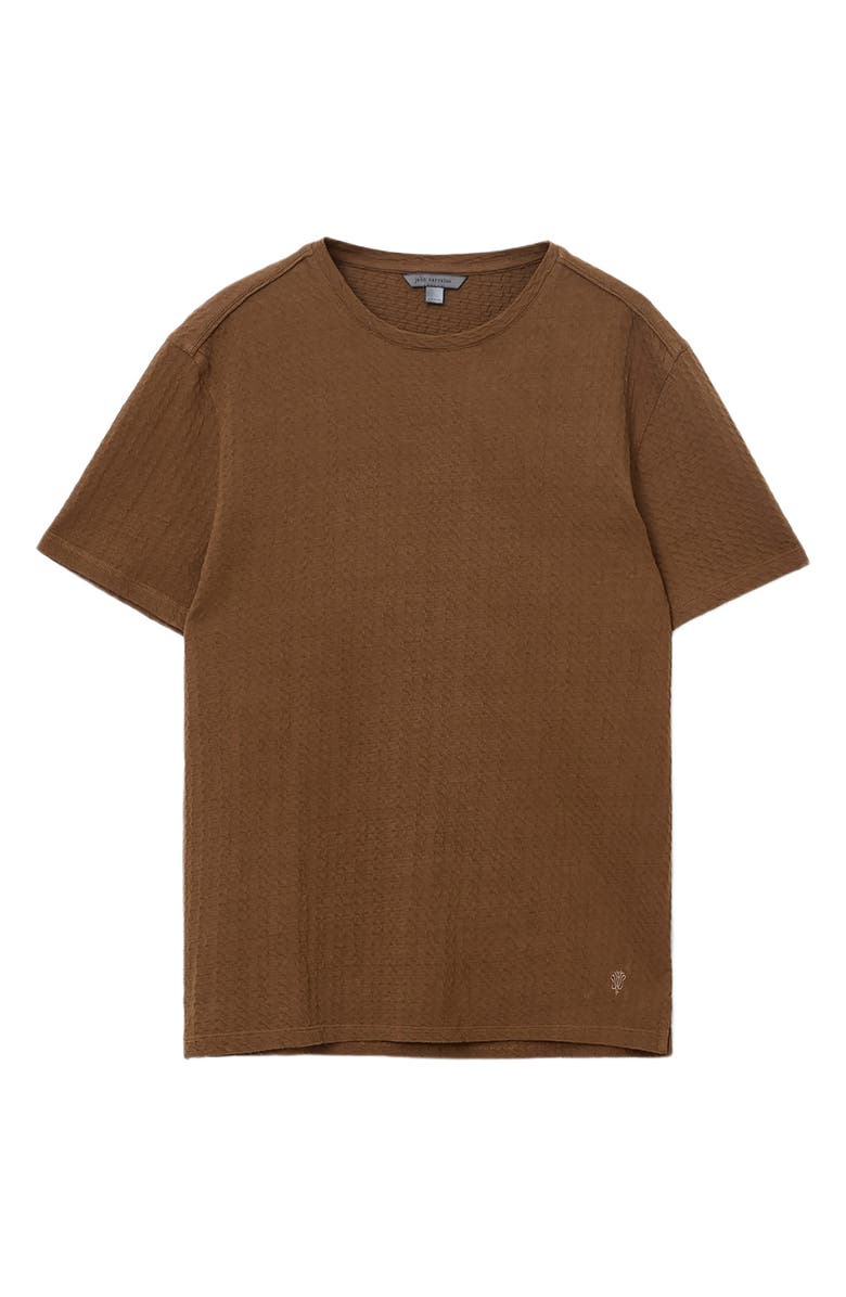 John Varvatos Brasse Crewneck T-Shirt, Alternate, color, Chamois
