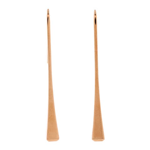 Clou de Forge Drop Earrings 18K Rose Gold