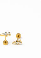 Pip Pop Airplane Stud Earrings