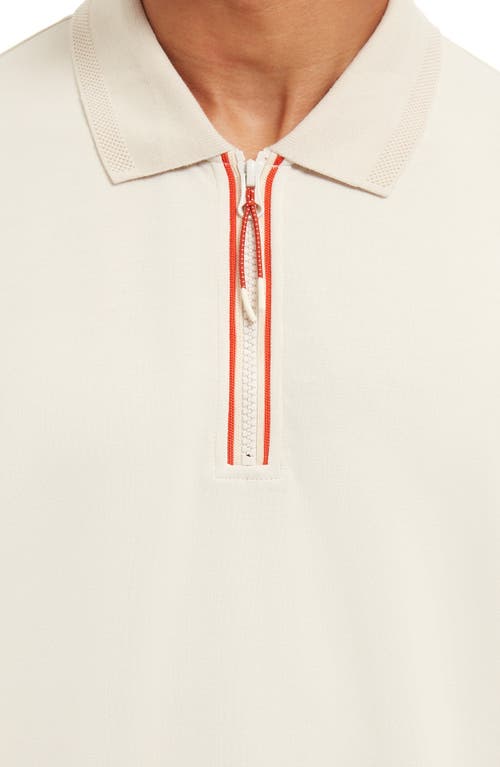 Sealskinz Heywood Quarter Zip Top In Cream