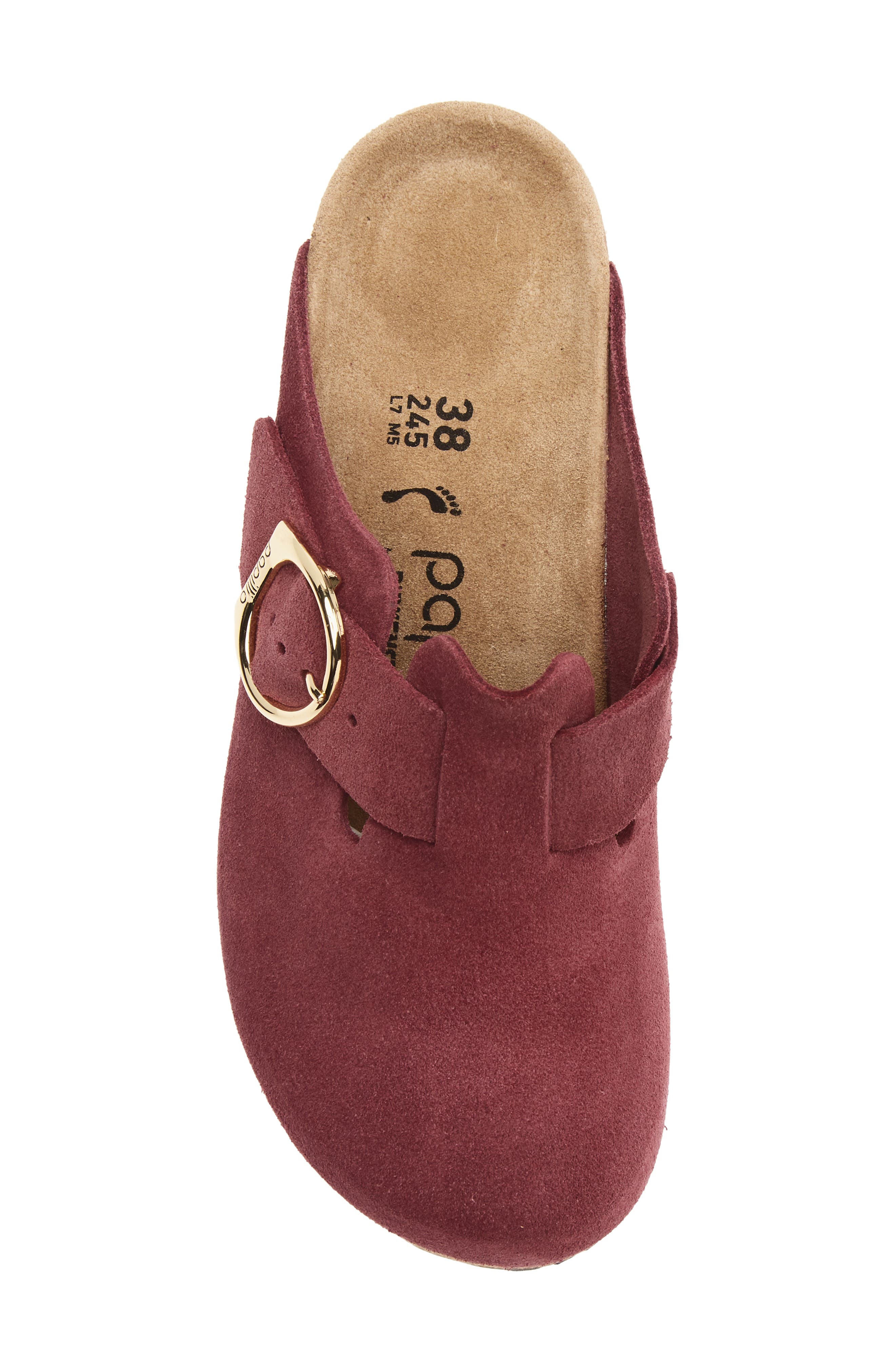 Fanny Wedge Clog, Alternate, color, BERRY CRUSH