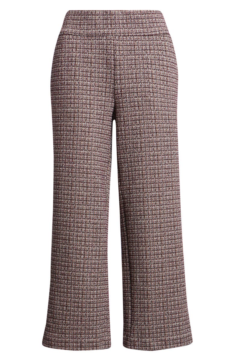 Liverpool Los Angeles Mabel Stovepipe 2 Pull-On Ankle Trousers, Alternate, color, Wine Multi