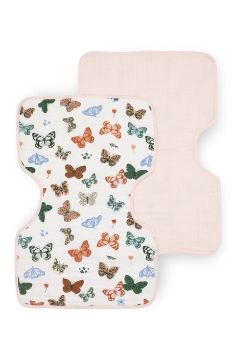 2-Pack Cotton Muslin Burp Cloths