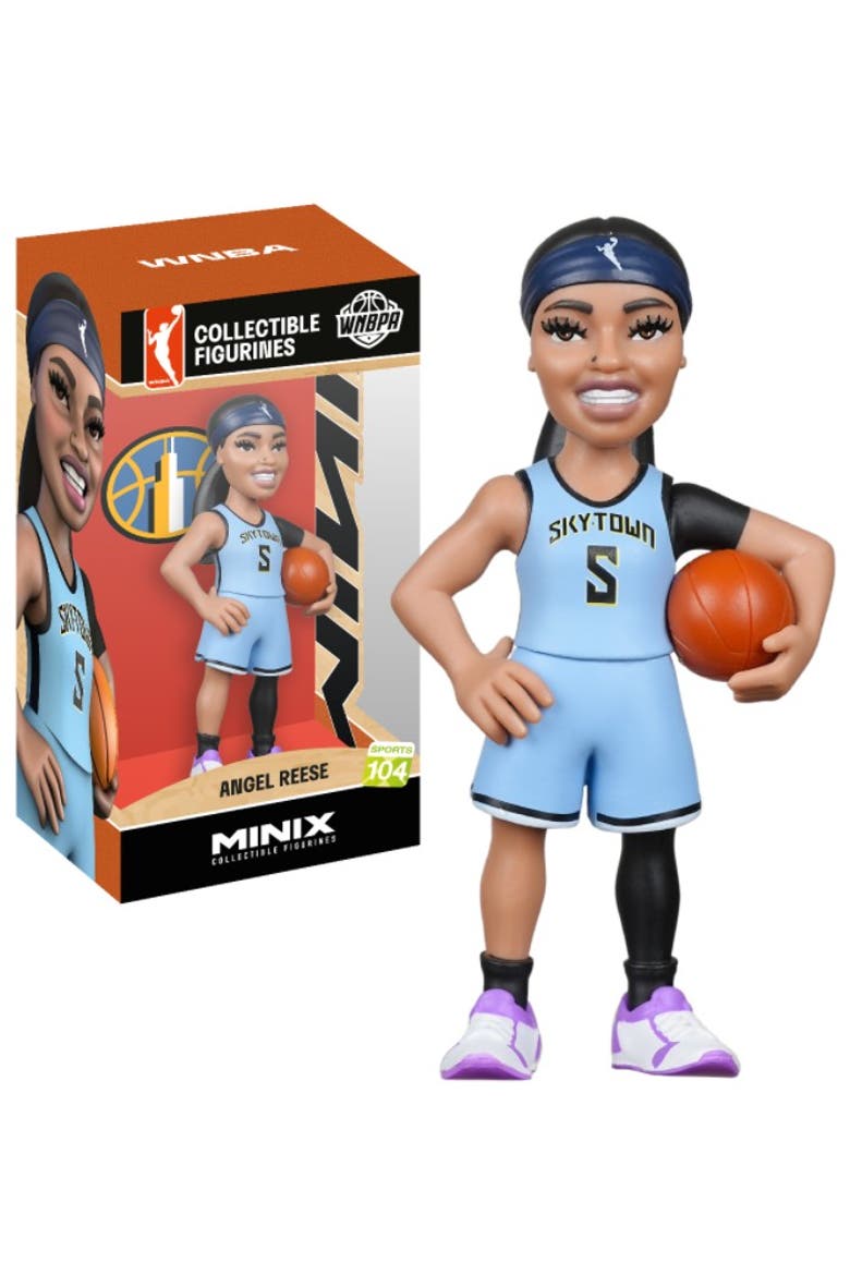 Angel Reese (Chicago Sky) Minix 4.5-Inch Vinyl WNBA Figure, Main, color, Multi-Color