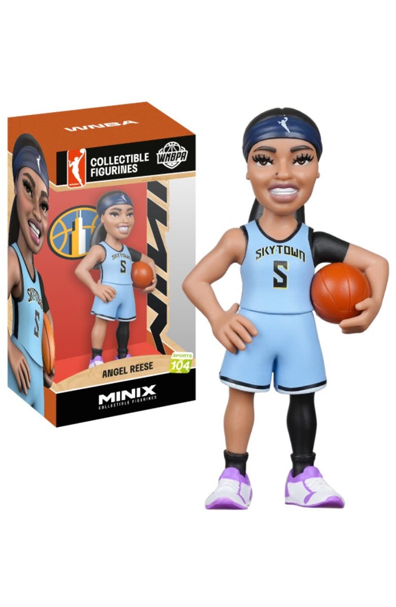 Minix Angel Reese (Chicago Sky) Minix 4.5-Inch Vinyl WNBA Figure, Main, color, Multi-Color
