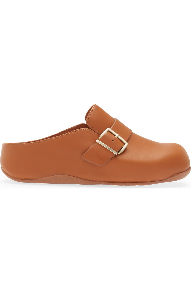 FitFlop 'Shuv' Buckle Strap Leather Clog, Alternate, color,