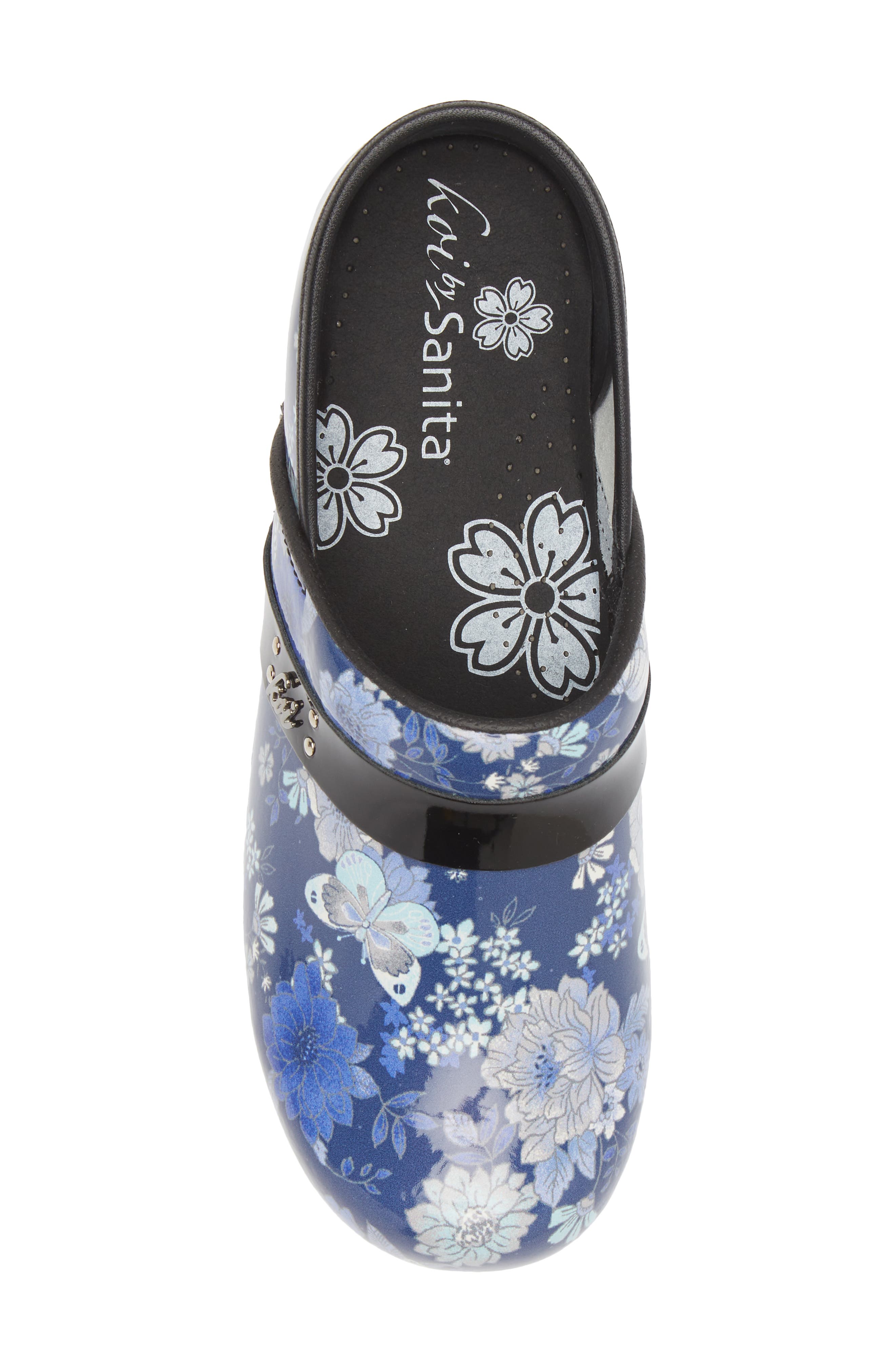 Sanita x koi Scrubs Butterfly Melody Clog, Alternate, color, 
