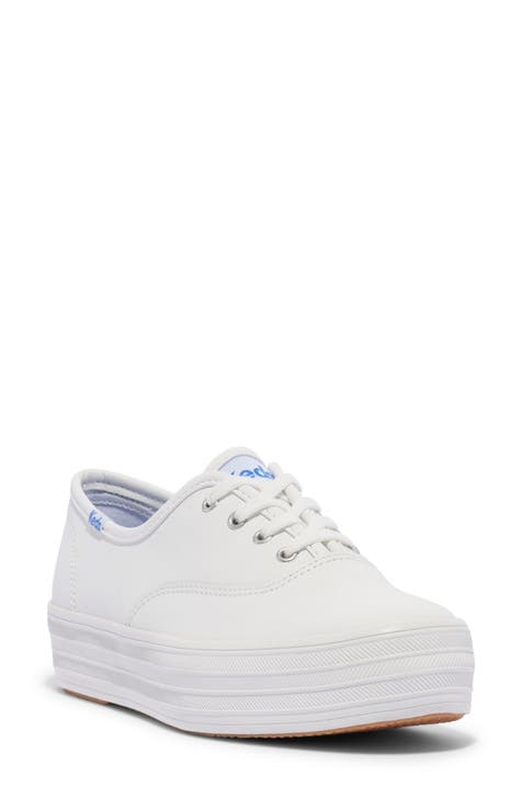 Keds white sneakers on sale