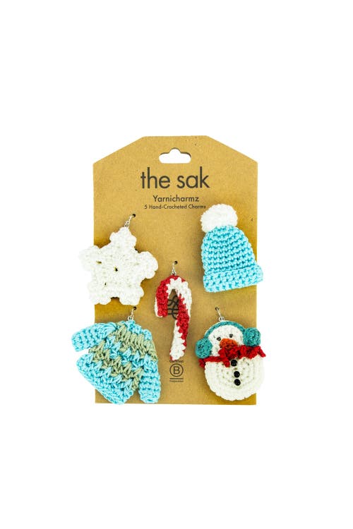 The Sak Yarnicharmz 5 Pack Crochet Charms In Multi