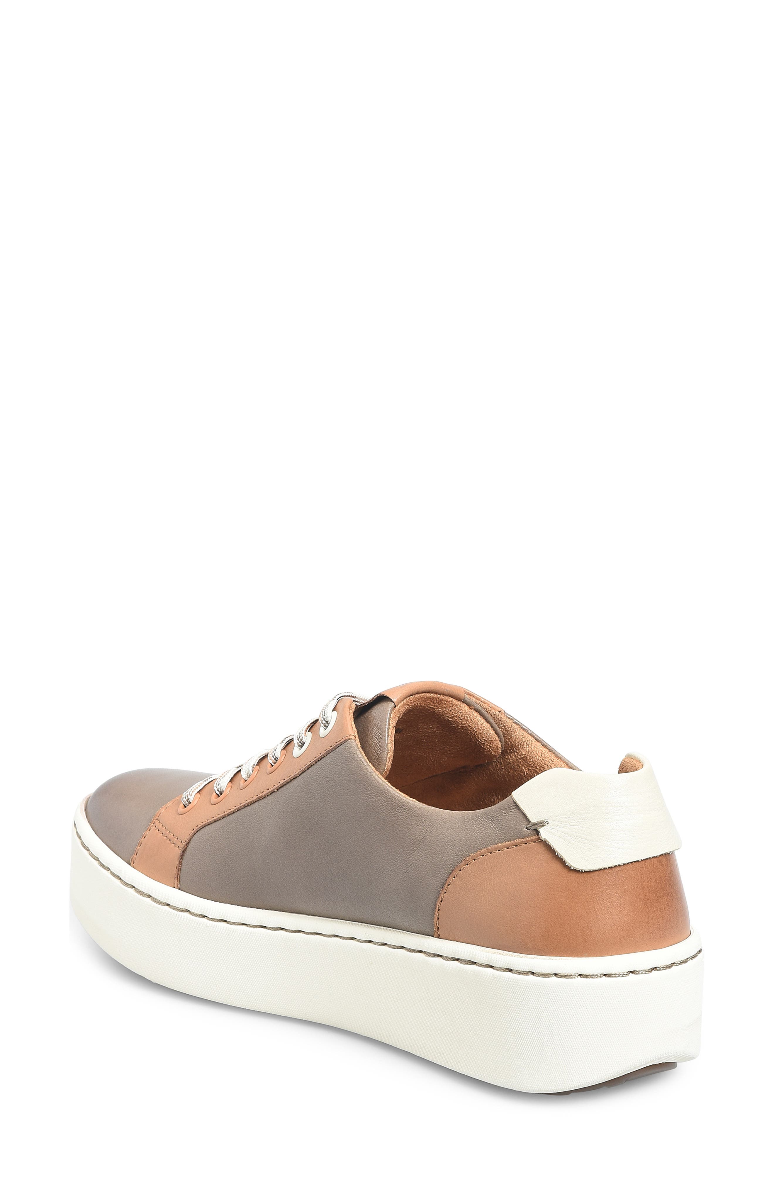 Børn Mira Platform Sneaker, Alternate, color, Light Grey Combo