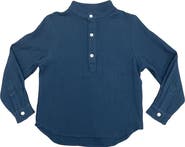 Manière Kids' Gauze Popover Shirt