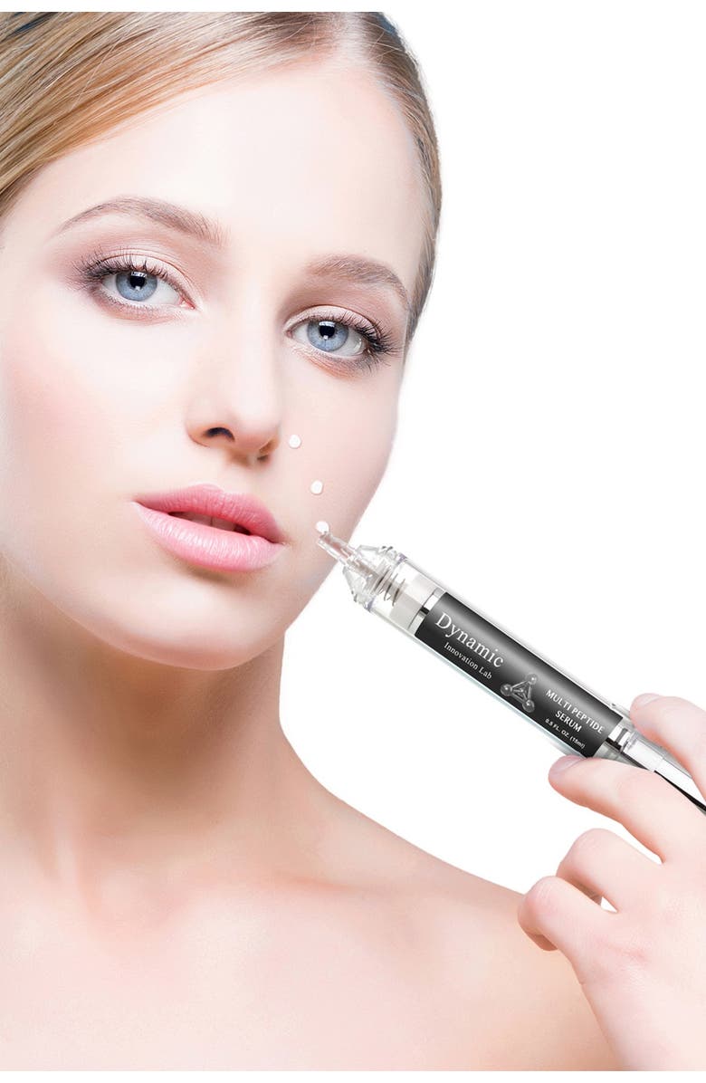 DYNAMIC INNOVATION LABS Wrinkle Reducing Multi Peptide Facial Serum Treatment, Alternate, color,