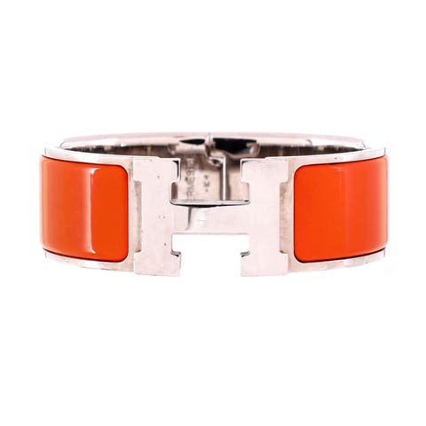 Clic H Bracelet Enamel Wide