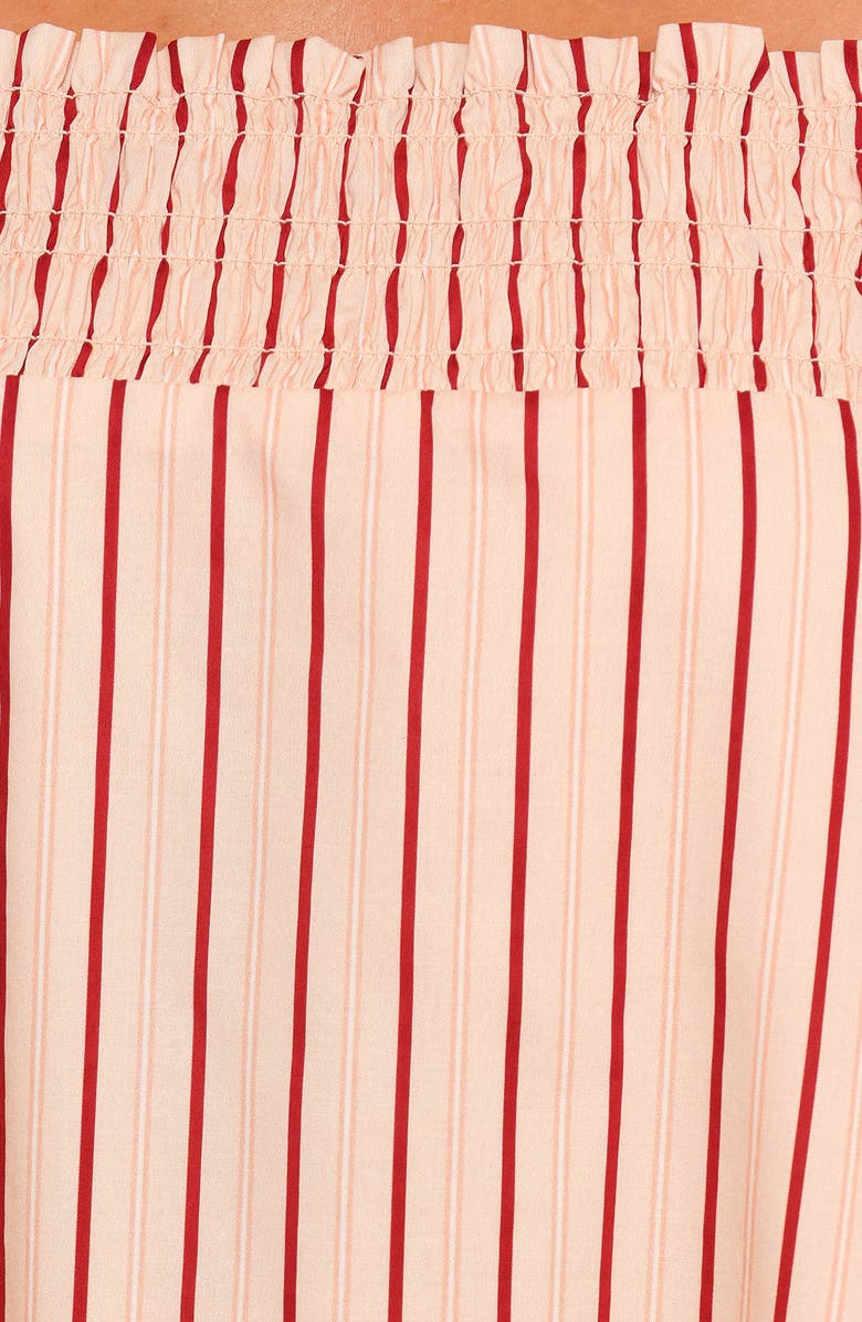 Petal & Pup Irina Stripe Maxi Dress, Alternate, color, Pink Stripe
