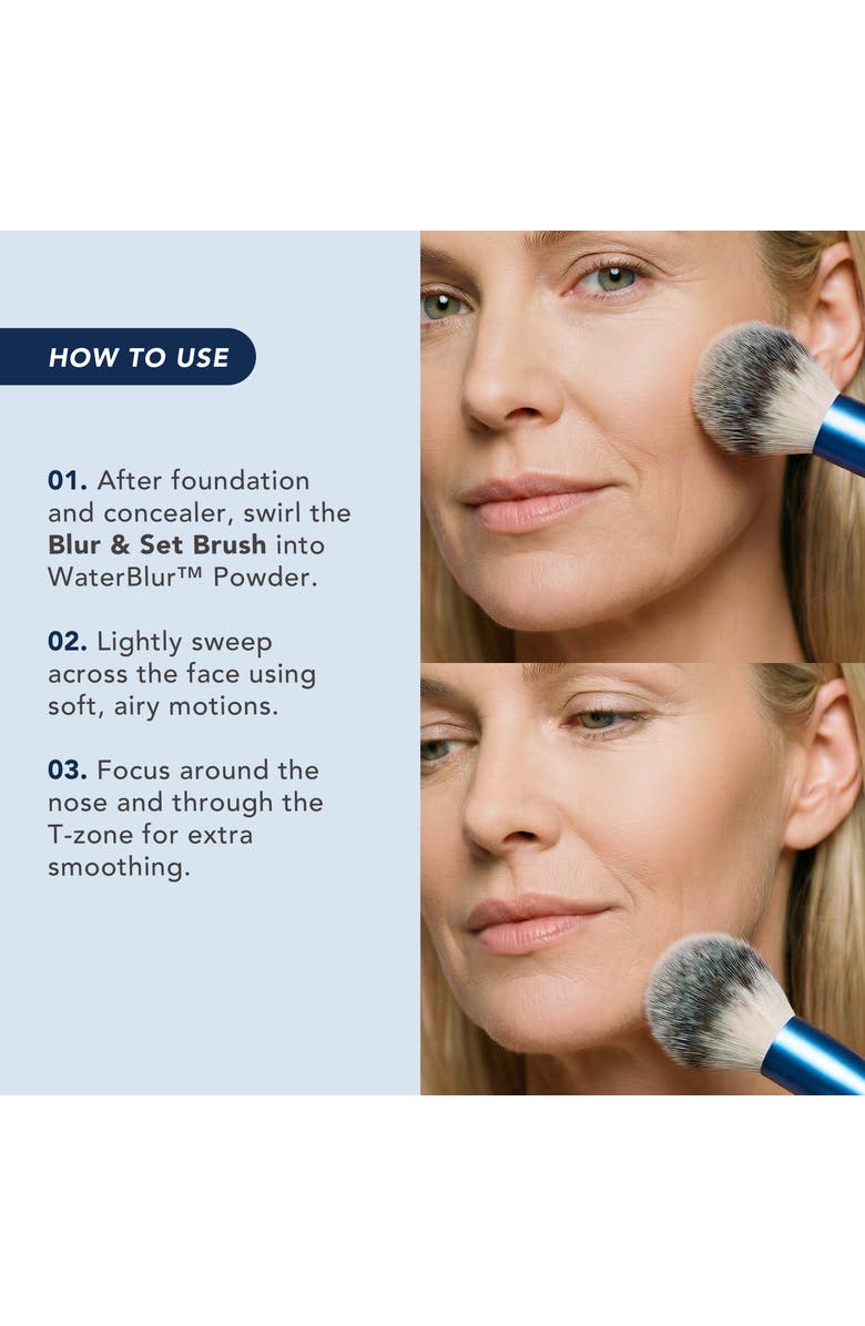 Doll 10 Beauty WaterBlur Talc-Free Finishing Powder with Peptides, Alternate, color, Translucent