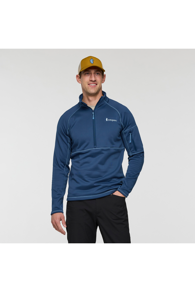 Tempa Fleece Half-Zip Pullover - Men's, Main, color, Deep Sea