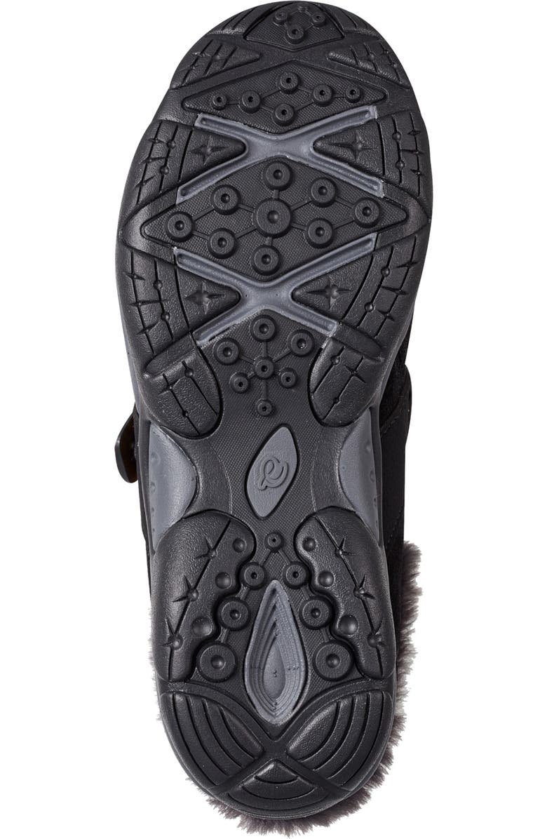 Easy Spirit Elinn Faux Shearling Mule, Alternate, color, Black