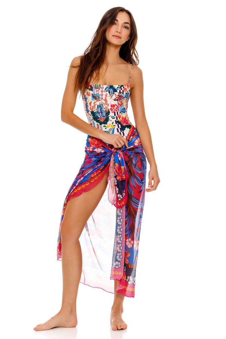 Kali One-Piece Swimsuit, Alternate, color, MULTICOLOR