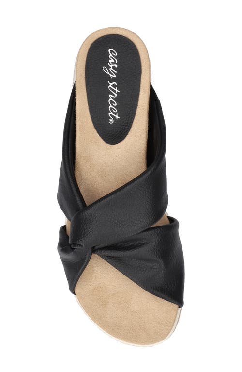 EASY STREET EASY STREET JA KNOTTED SLIDE SANDAL 