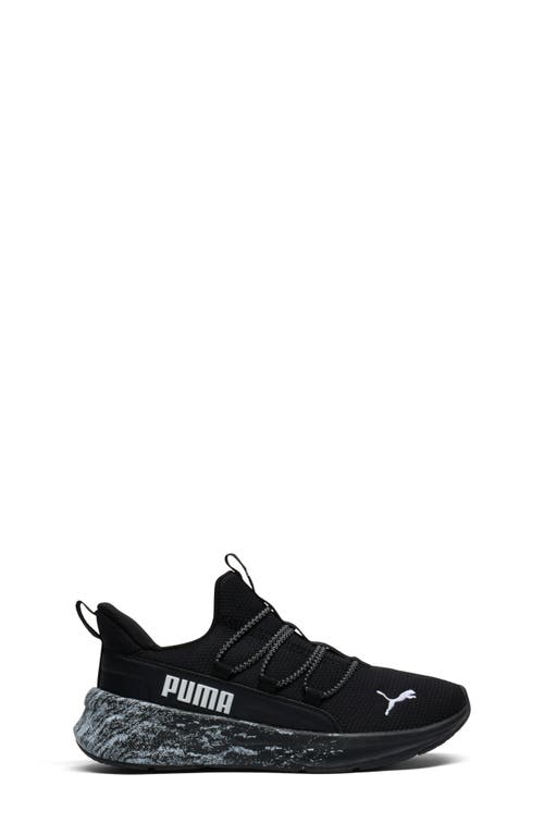 Puma Kids' Softride One4all 2.0 Blizzrizz Running Sneaker In Black