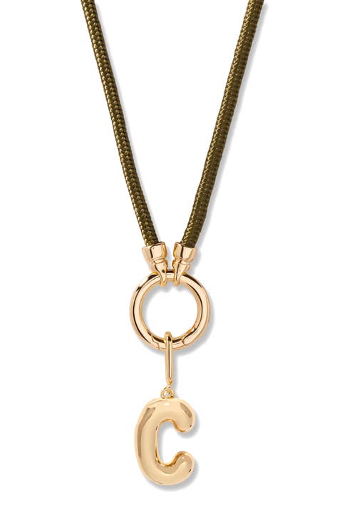 Kai Initial Charm Necklace