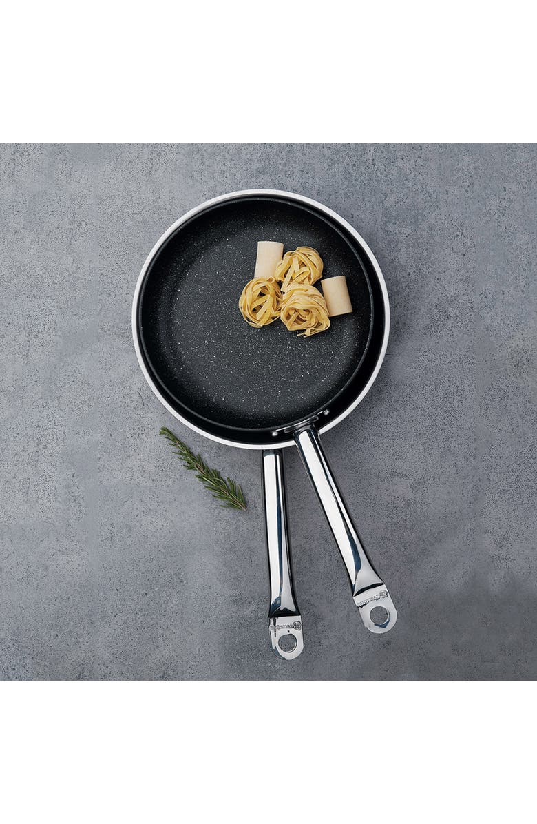 Korkmaz Gastro 9 Inch Proline Professional Series Tava and Frypan, Alternate, color, Metallic Silver