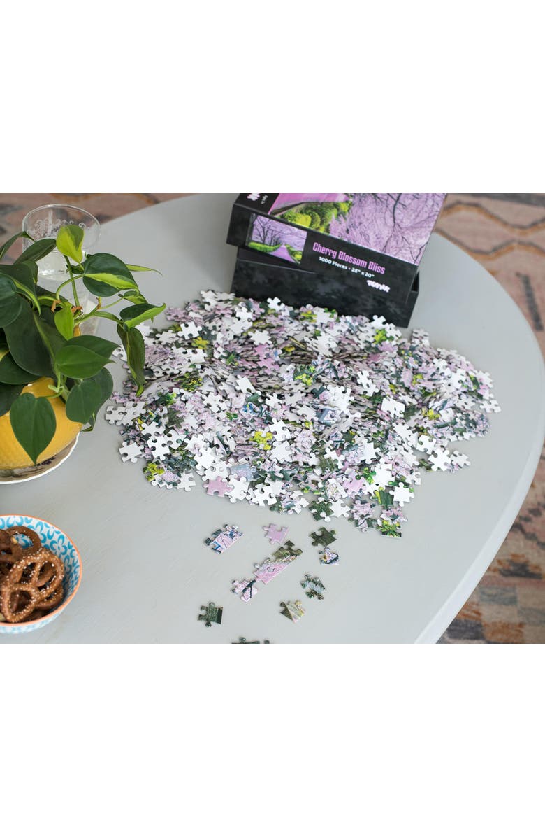 Toynk Cherry Blossom Bliss Tokyo Japan Puzzle | 1000 Piece Jigsaw Puzzle, Alternate, color, Multi-Color