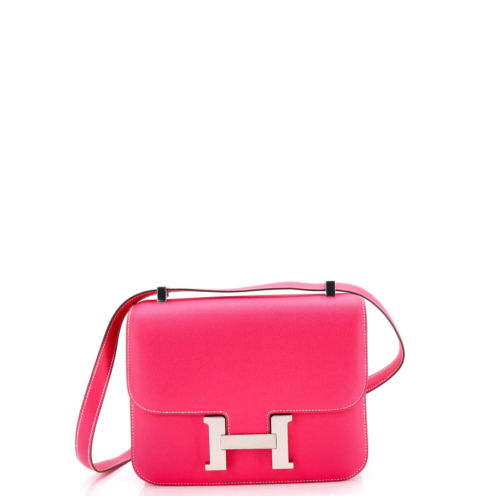 Pre-Owned Hermes Constance Bag Epsom 24, Main, color, Rose Tyrien