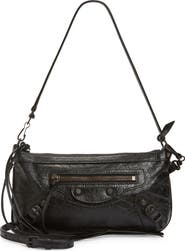 Balenciaga Le City Leather Pouch on a Strap