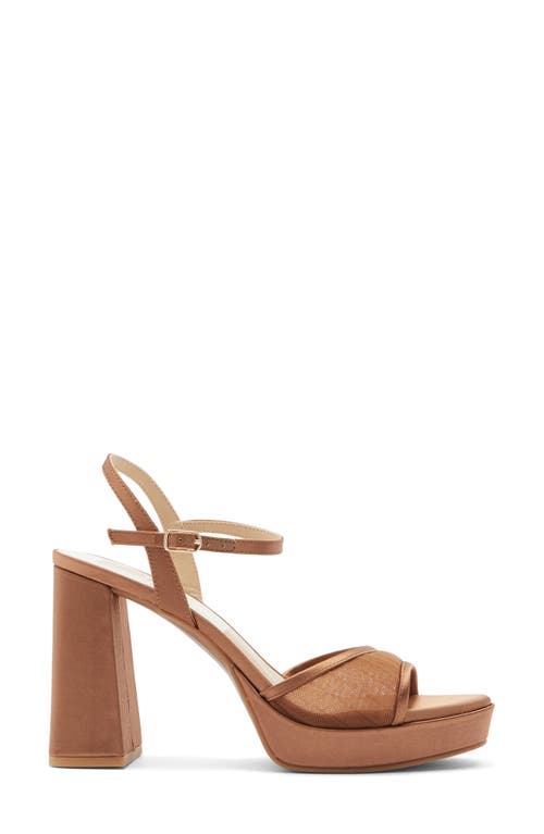 Dolce Vita Preya Platform Sandal In Brown