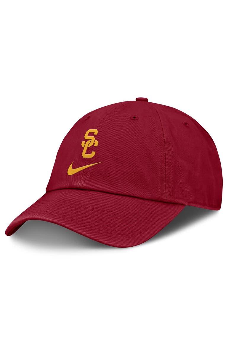 Nike Men's Nike Cardinal USC Trojans Primetime Club Adjustable Hat, Main, color, Cardinal