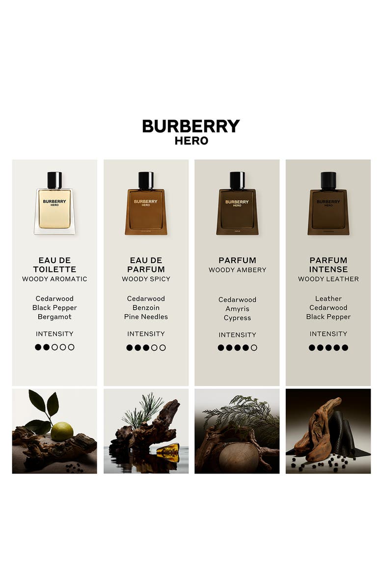 Burberry Hero Parfum Intense, Alternate, color, Bottle