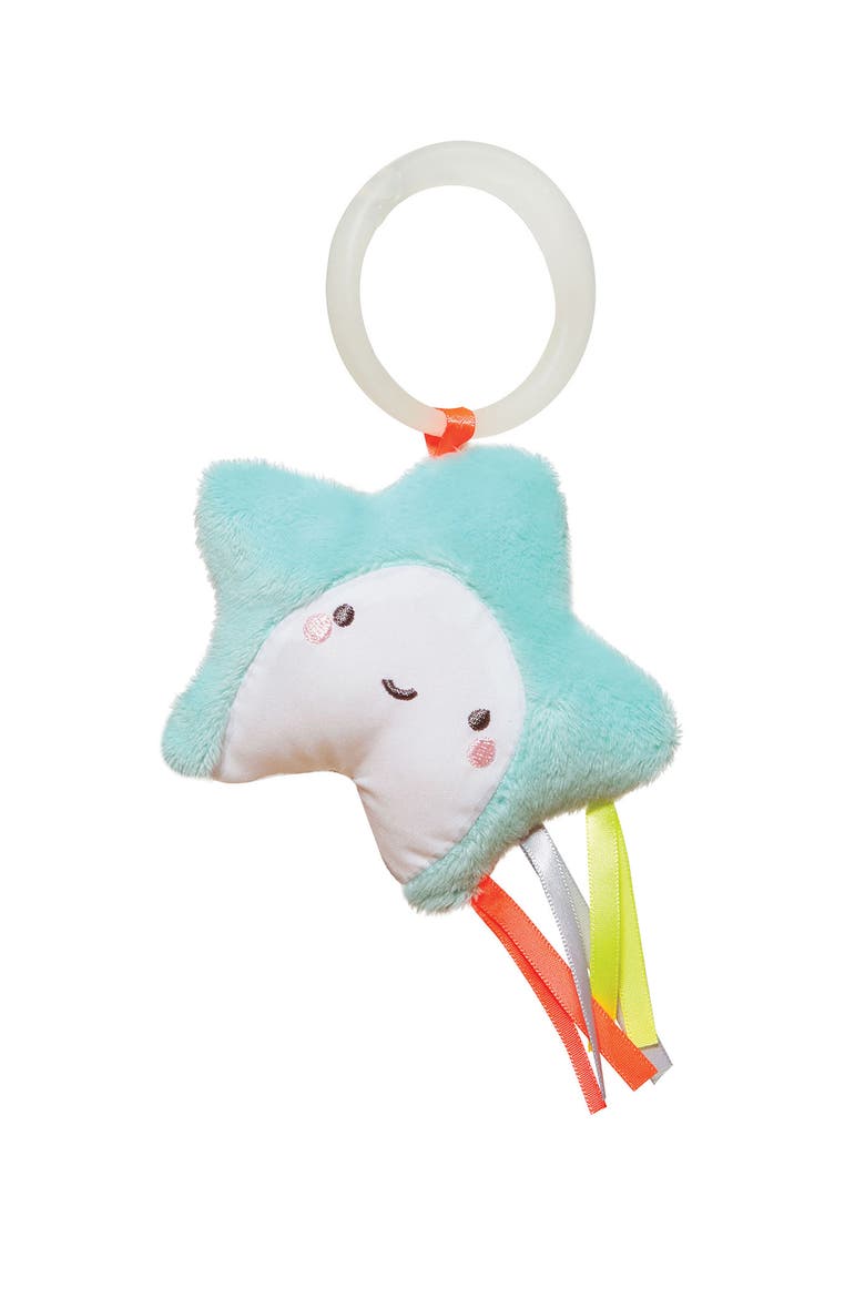Silver Lining Cloud Activity Gym, Alternate, color, WHITE